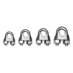 Apretacables- Clips para cables de acero