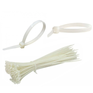 Abrazaderas plásticas CHS Blanca
