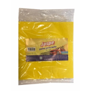 Paño para auto Jaspe Bolsa Amarillo