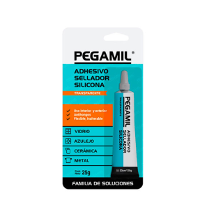 Adhesivo Sellador de siliconas Blister 25 g