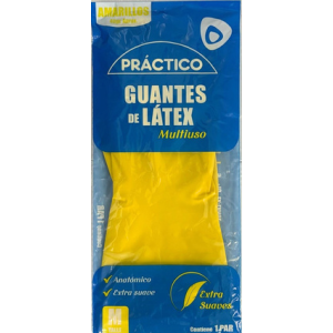 Guantes de látex multiuso